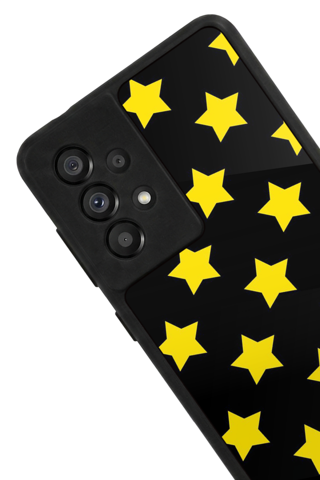 Samsung Galaxy A73 Uyumlu Simsek Tasarımlı Glossy Premium Kılıf