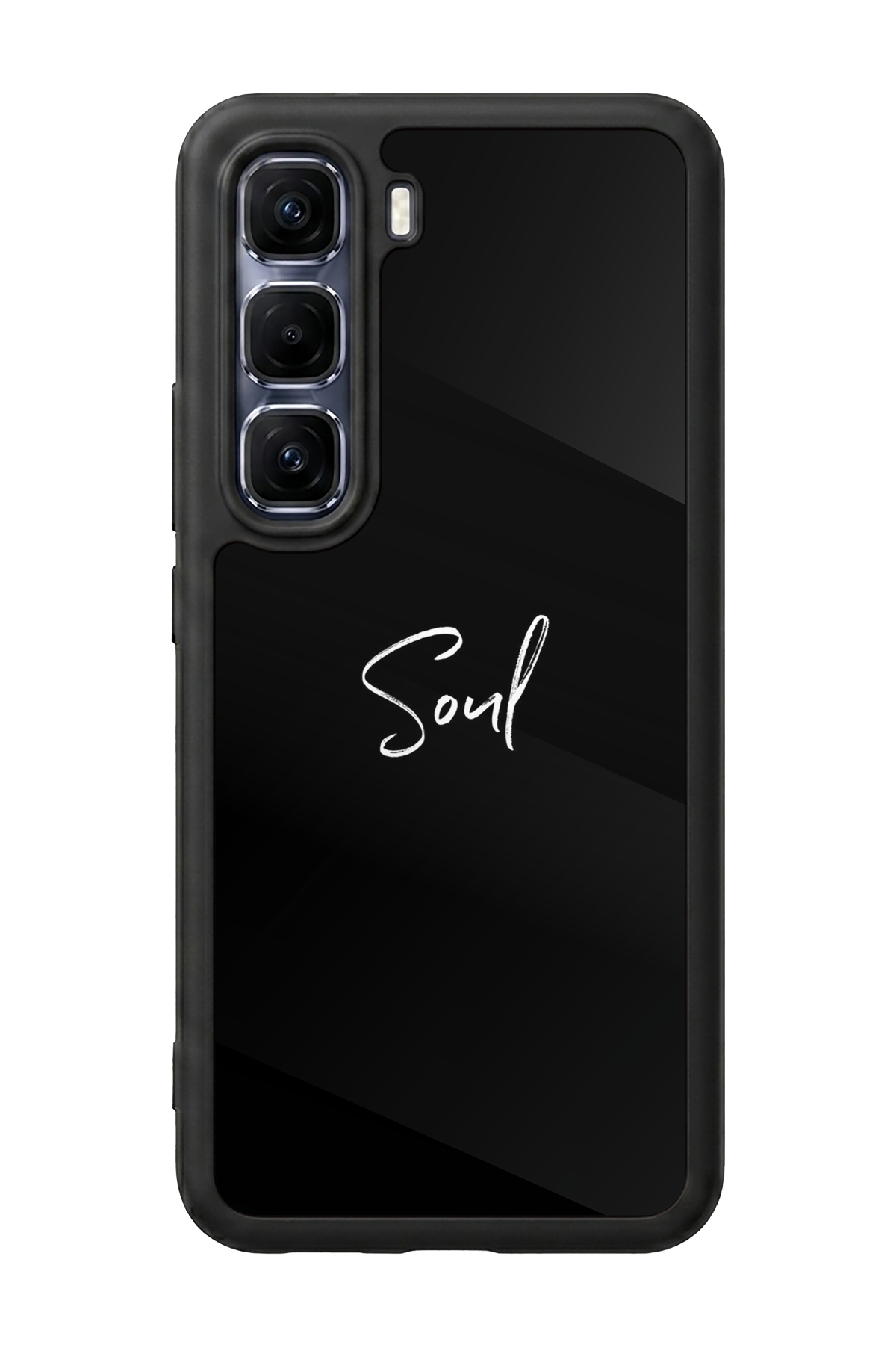 Infinix Hot 60 Pro Plus Uyumlu SOUL Tasarımlı Glossy Premium Kılıf