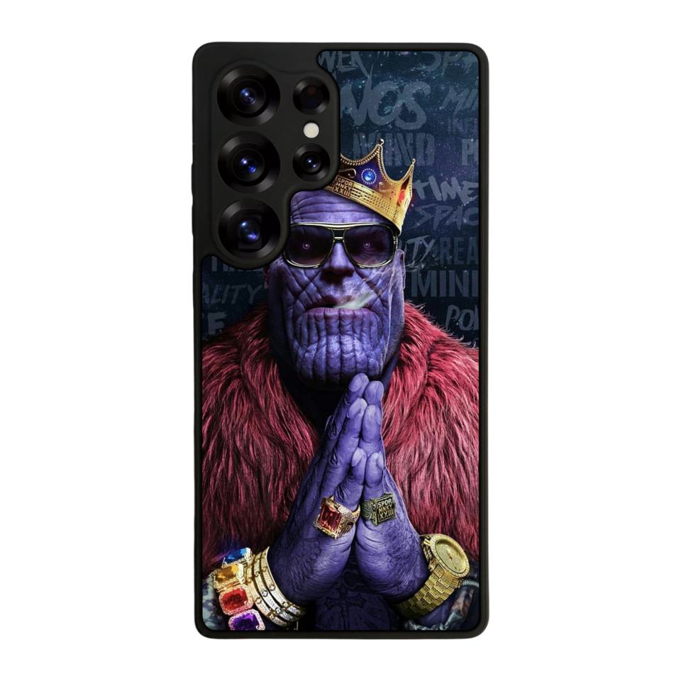 Samsung Galaxy S25 Ultra Uyumlu Thanos Tasarımlı Glossy Premium Kılıf