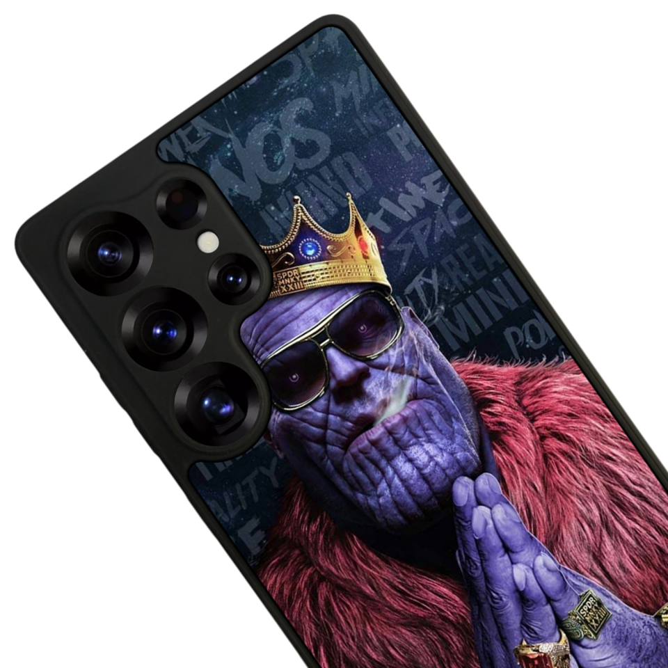 Samsung Galaxy S25 Ultra Uyumlu Thanos Tasarımlı Glossy Premium Kılıf