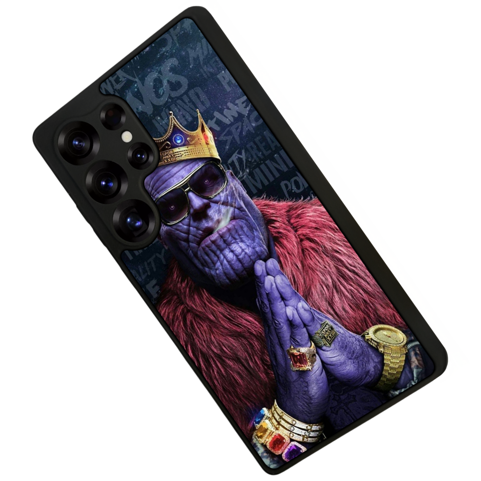 Samsung Galaxy S25 Ultra Uyumlu Thanos Tasarımlı Glossy Premium Kılıf