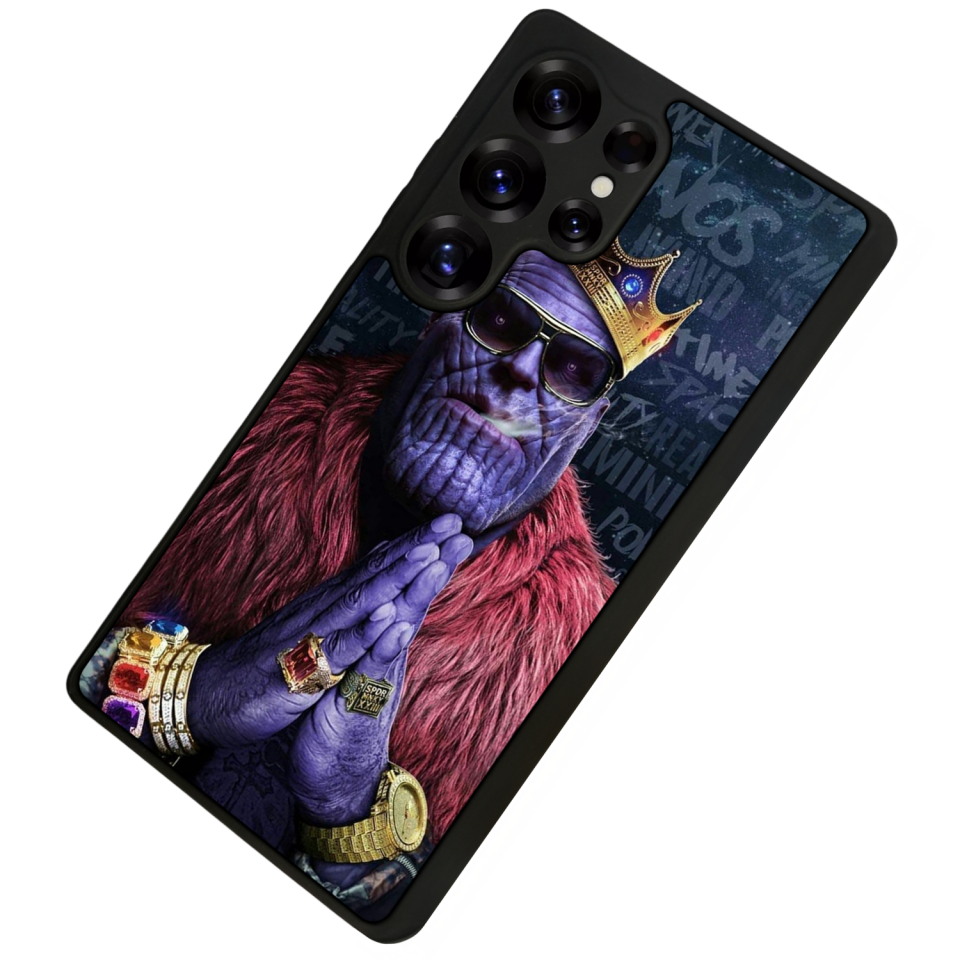 Samsung Galaxy S25 Ultra Uyumlu Thanos Tasarımlı Glossy Premium Kılıf