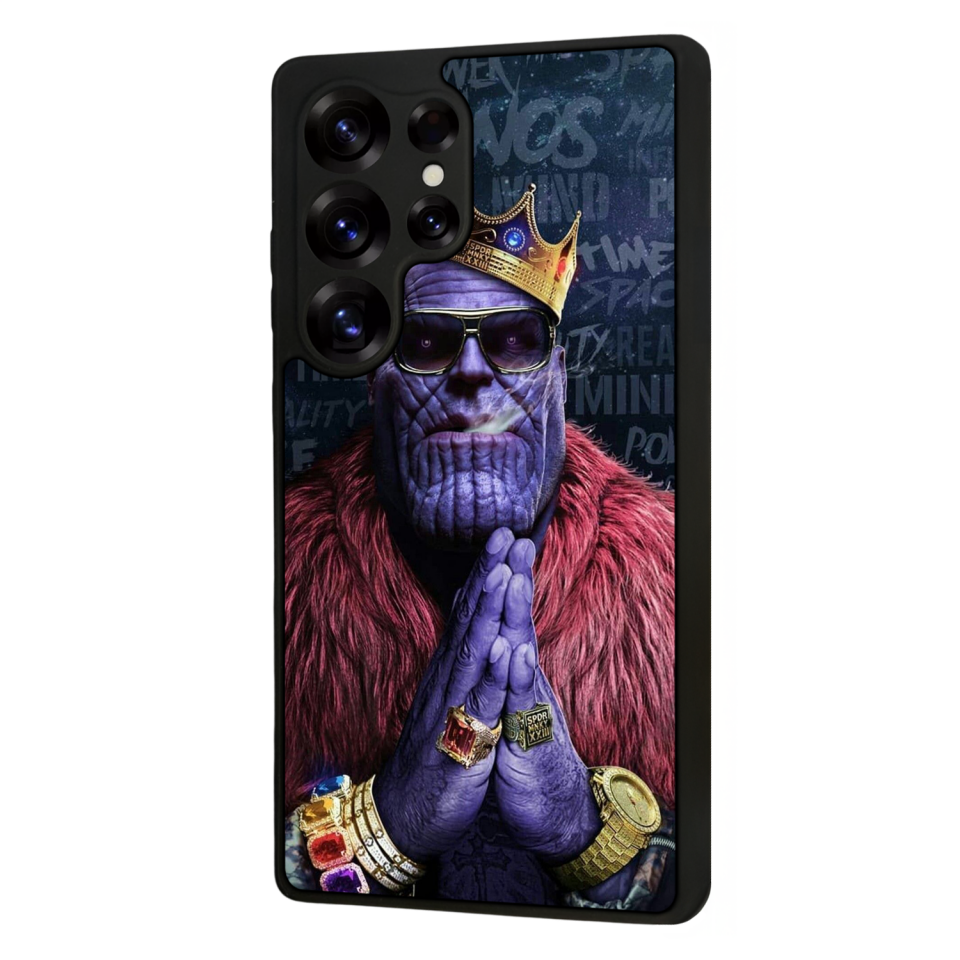 Samsung Galaxy S25 Ultra Uyumlu Thanos Tasarımlı Glossy Premium Kılıf