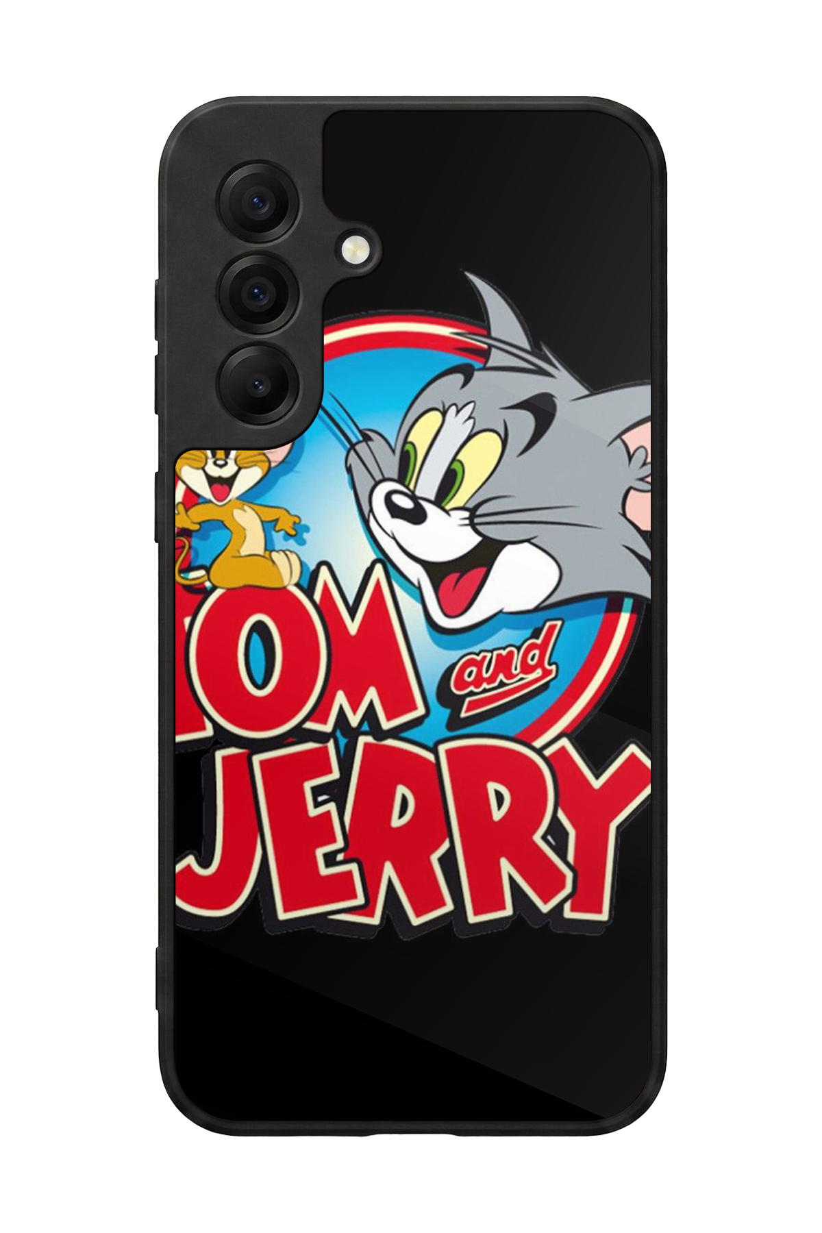 Samsung Galaxy A17 Uyumlu Tom And Jerry Tasarımlı Glossy Premium Kılıf