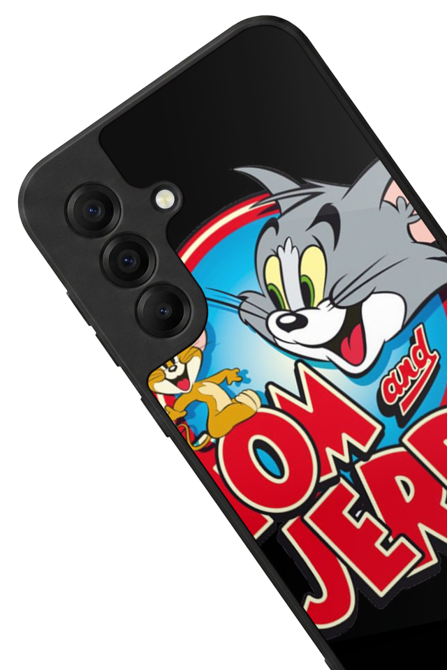 Samsung Galaxy A17 Uyumlu Tom And Jerry Tasarımlı Glossy Premium Kılıf