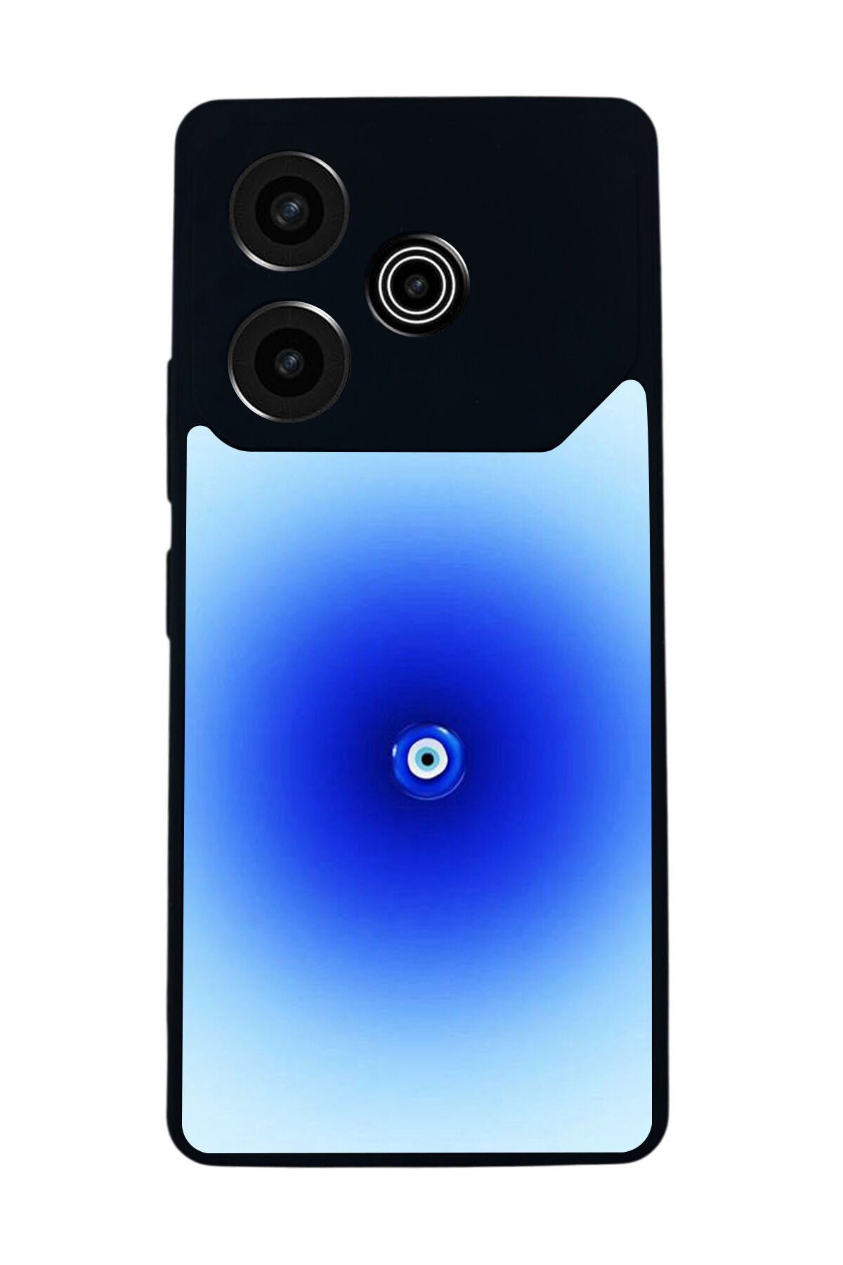 Tecno Pova 6 Uyumlu Nazar Tasarımlı Glossy Premium Kılıf