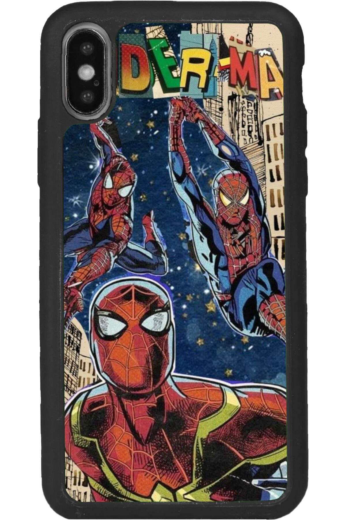 iPhone XS Max Uyumlu Mat Siyah uyumlu Kılıf – Yumuşak Silikon, Koruyucu, Şok Emici Kapak