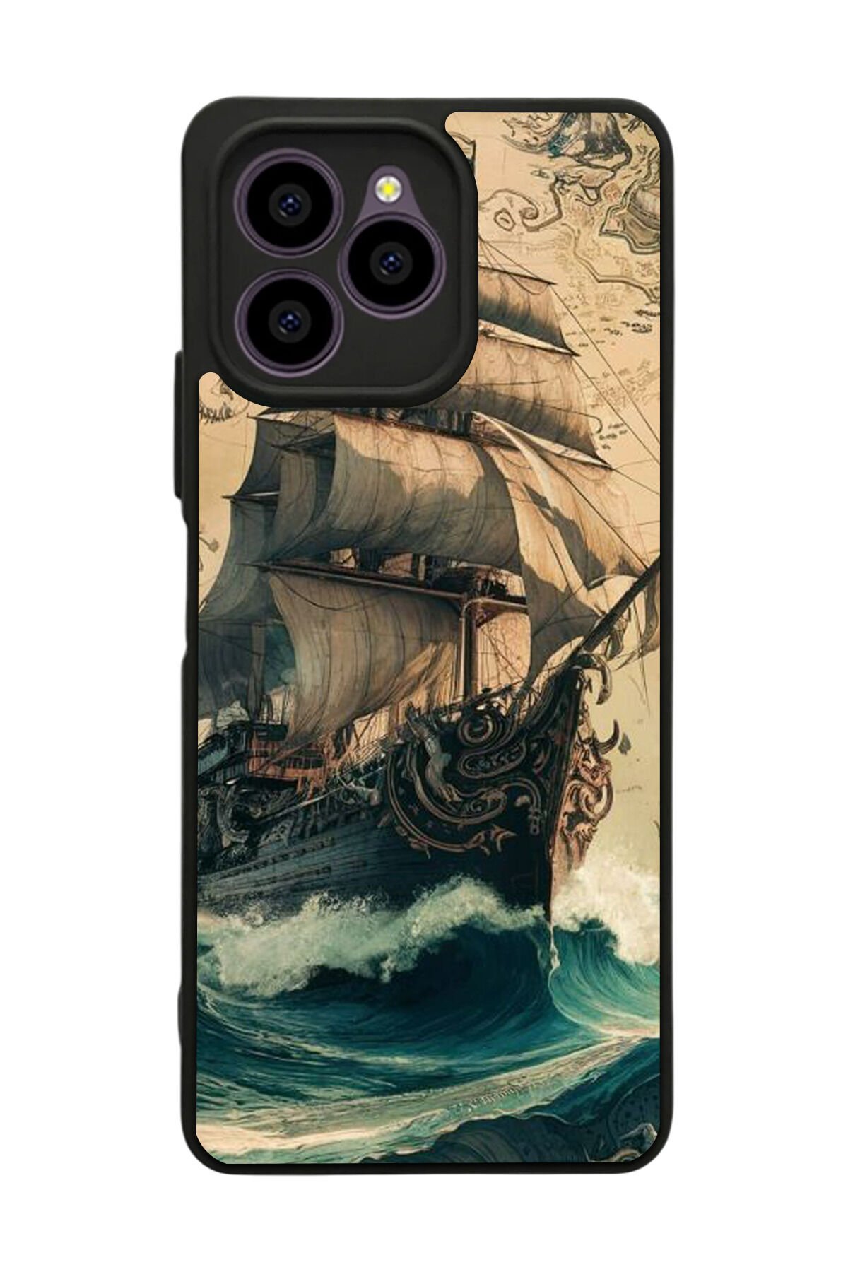 Omix X6 Uyumlu Korsan Tasarımlı Glossy Premium Kılıf