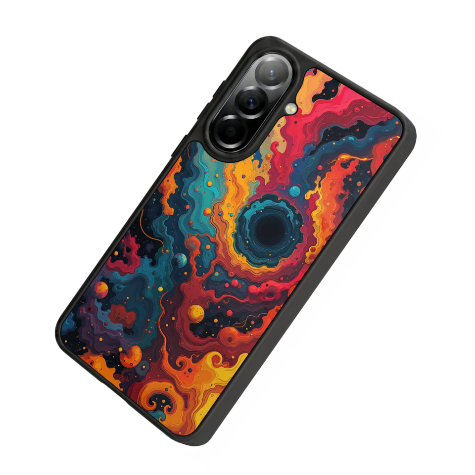 Samsung Galaxy A57 Uyumlu Abstract Tasarımlı Glossy Premium Kılıf