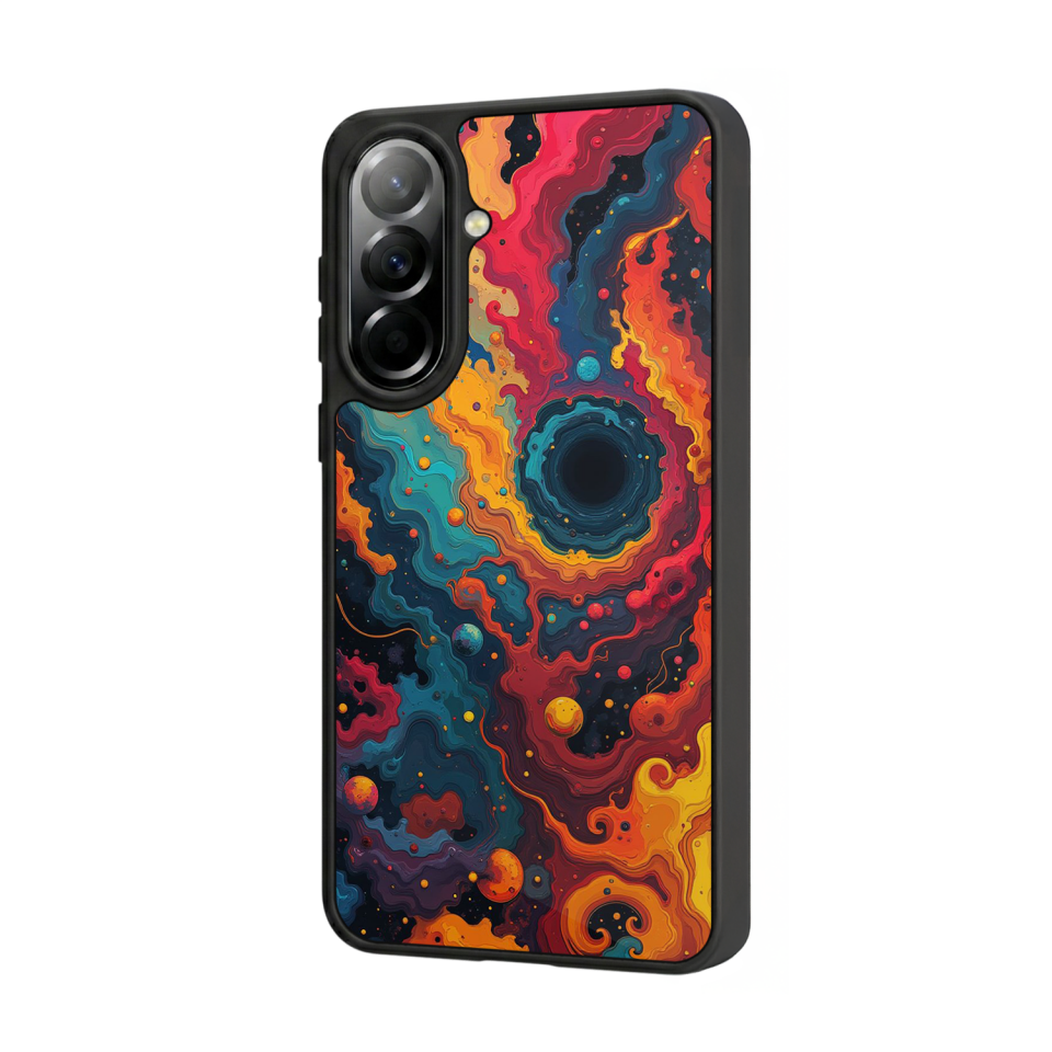 Samsung Galaxy A57 Uyumlu Abstract Tasarımlı Glossy Premium Kılıf