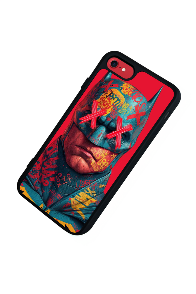 iPhone 8 Uyumlu Batman Tasarımlı Glossy Premium Kılıf