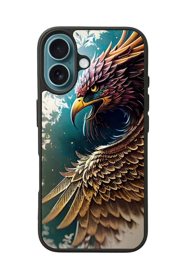 iPhone 16 Uyumlu Besiktas Tasarımlı Glossy Premium Kılıf