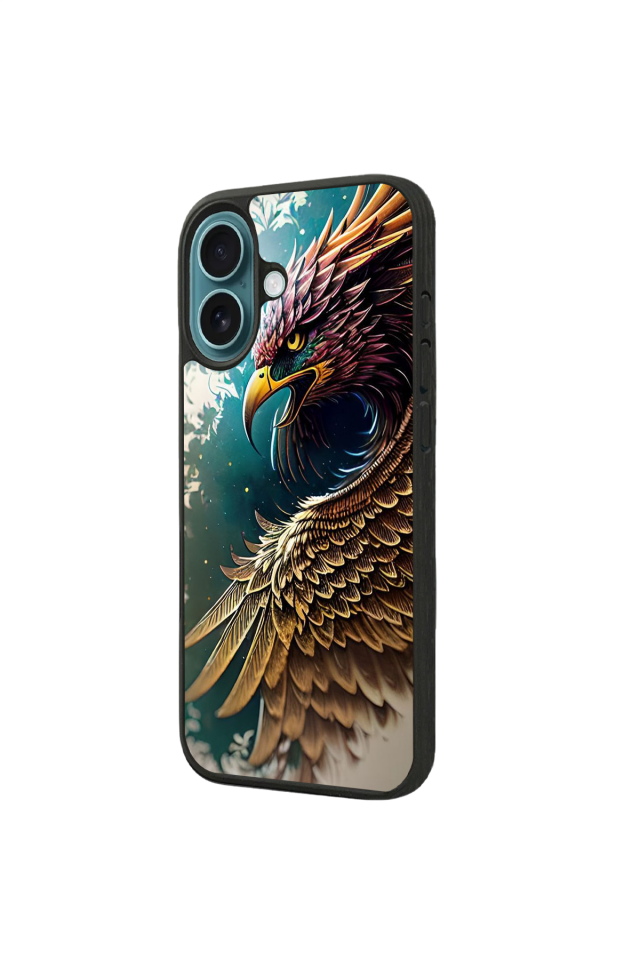 iPhone 16 Uyumlu Besiktas Tasarımlı Glossy Premium Kılıf