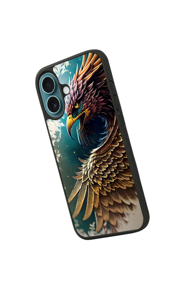 iPhone 16 Uyumlu Besiktas Tasarımlı Glossy Premium Kılıf