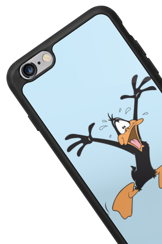 iPhone 6 Plus Uyumlu Daffy duck Tasarımlı Glossy Premium Kılıf