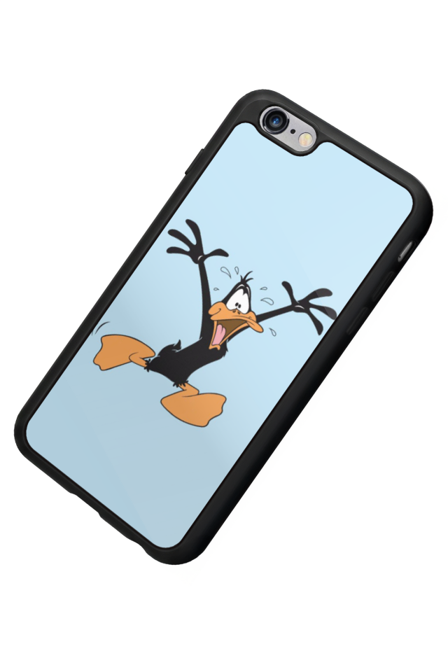 iPhone 6 Plus Uyumlu Daffy duck Tasarımlı Glossy Premium Kılıf