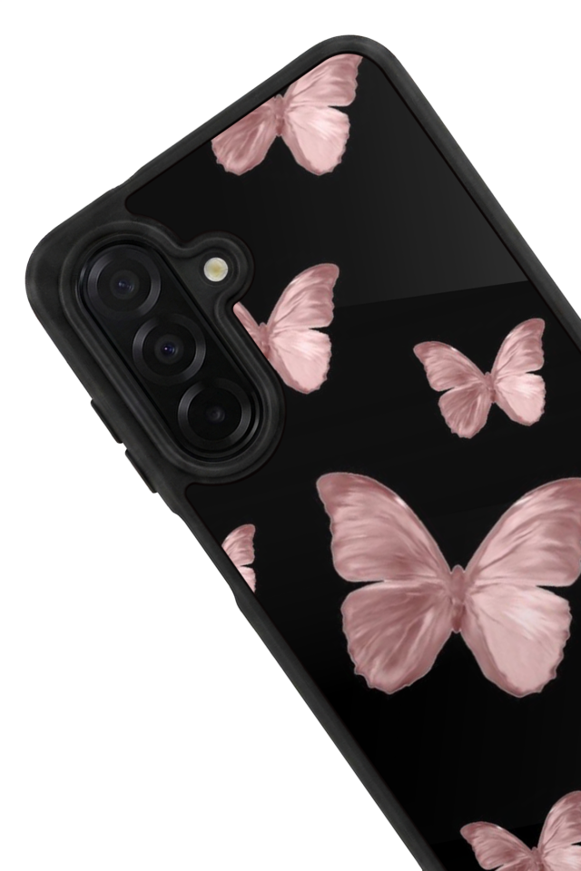 Samsung Galaxy A36 Uyumlu Kelebek Tasarımlı Glossy Premium Kılıf