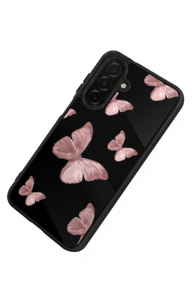 Samsung Galaxy A36 Uyumlu Kelebek Tasarımlı Glossy Premium Kılıf