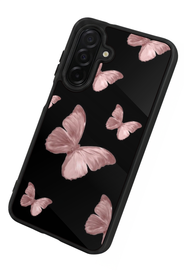 Samsung Galaxy A36 Uyumlu Kelebek Tasarımlı Glossy Premium Kılıf