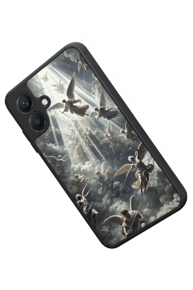 Samsung Galaxy A07 Uyumlu Melek Tasarımlı Glossy Premium Kılıf