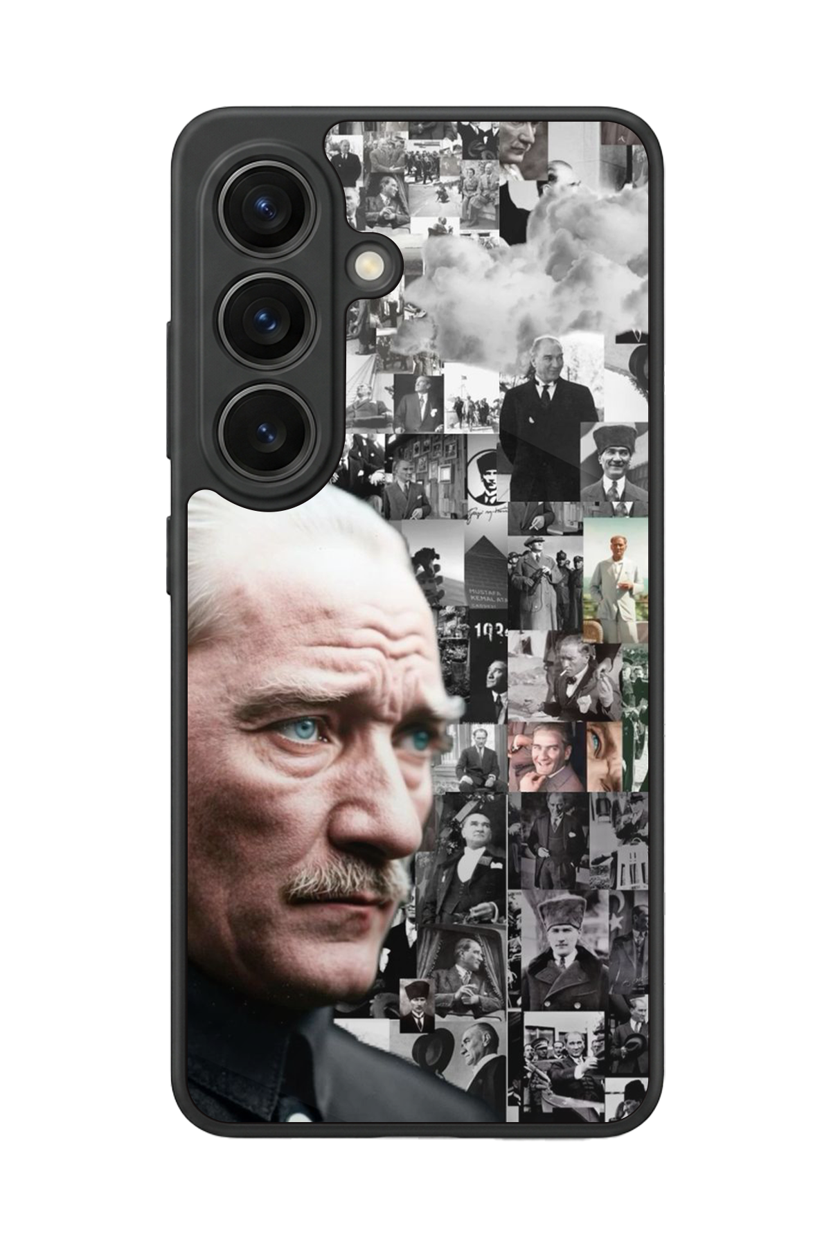Samsung Galaxy S26 Uyumlu Mustafa Kemal Ataturk Tasarımlı Glossy Premium Kılıf