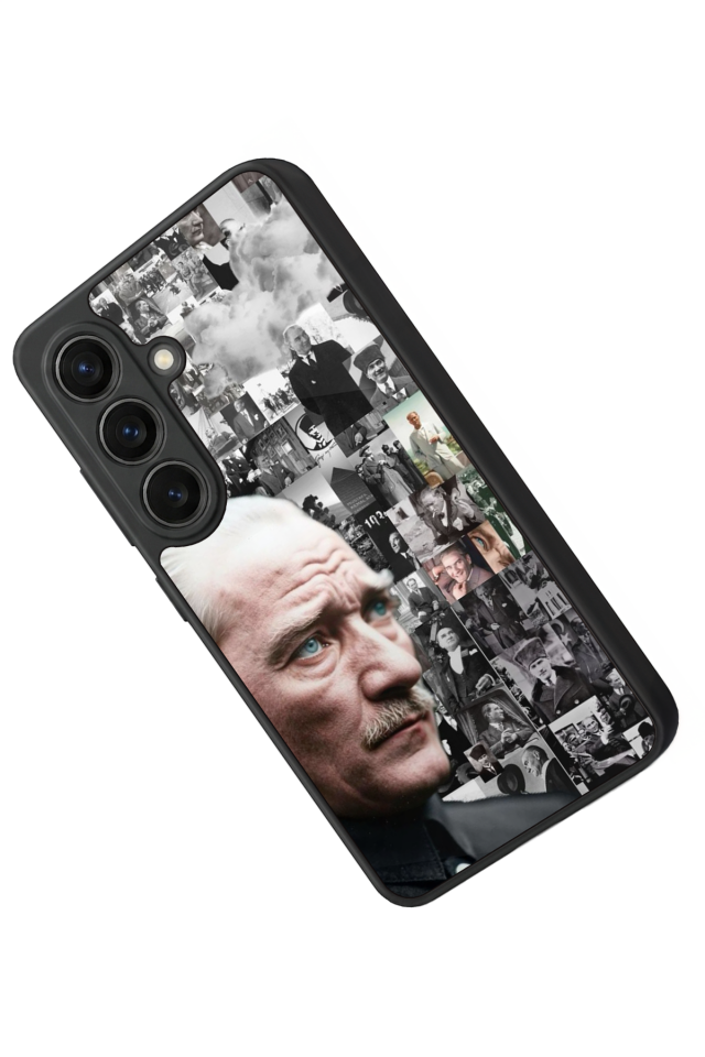 Samsung Galaxy S26 Uyumlu Mustafa Kemal Ataturk Tasarımlı Glossy Premium Kılıf