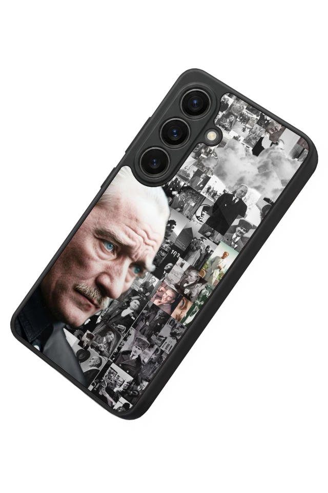Samsung Galaxy S26 Uyumlu Mustafa Kemal Ataturk Tasarımlı Glossy Premium Kılıf
