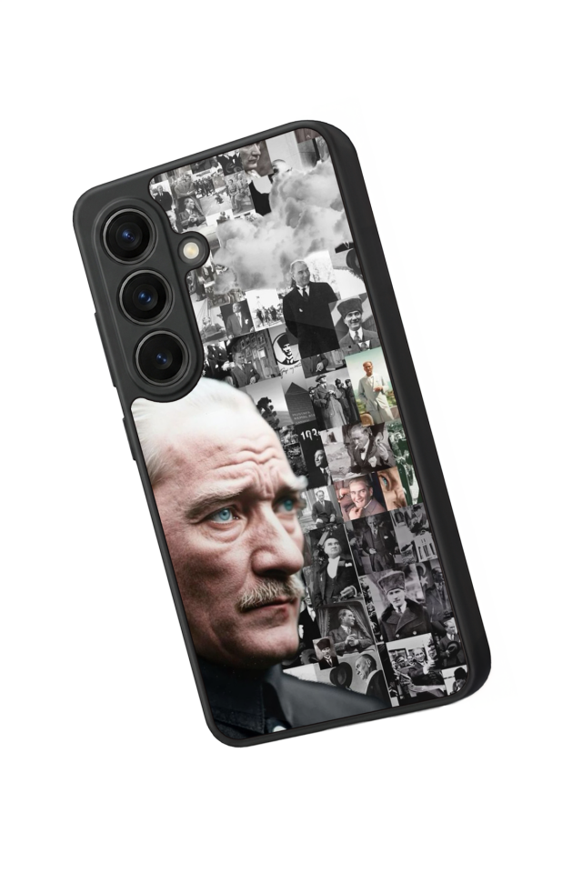 Samsung Galaxy S26 Uyumlu Mustafa Kemal Ataturk Tasarımlı Glossy Premium Kılıf