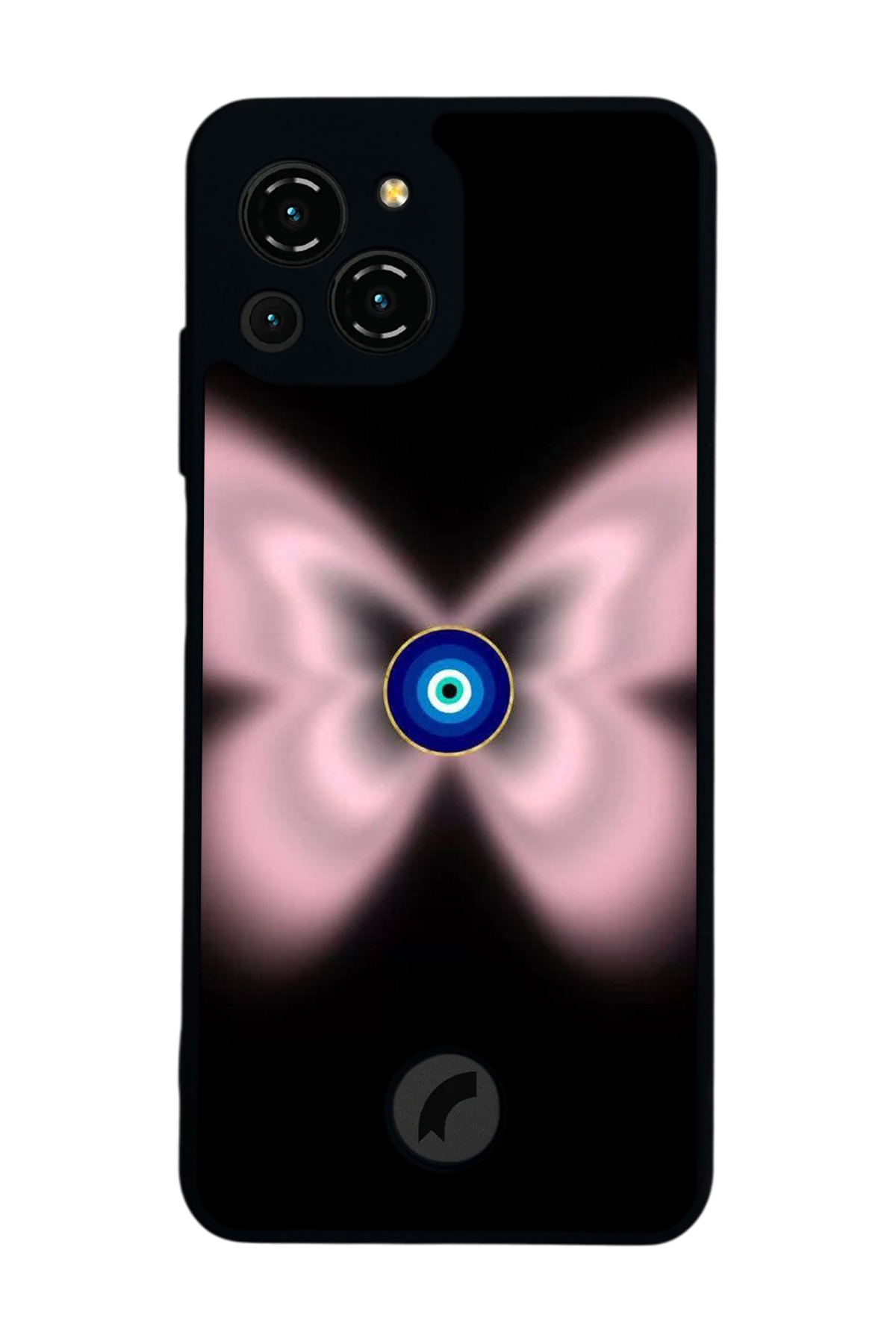 Reeder S23 Pro Max Uyumlu Nazar Tasarımlı Glossy Premium Kılıf