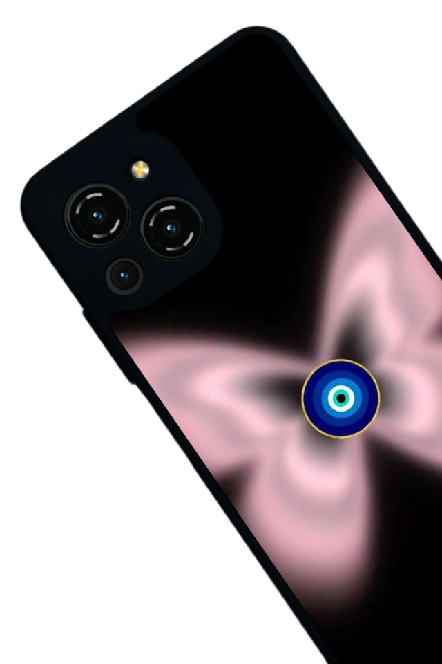 Reeder S23 Pro Max Uyumlu Nazar Tasarımlı Glossy Premium Kılıf