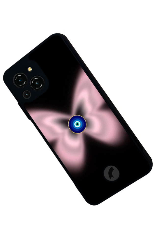 Reeder S23 Pro Max Uyumlu Nazar Tasarımlı Glossy Premium Kılıf