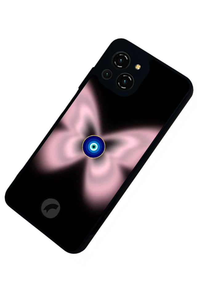 Reeder S23 Pro Max Uyumlu Nazar Tasarımlı Glossy Premium Kılıf