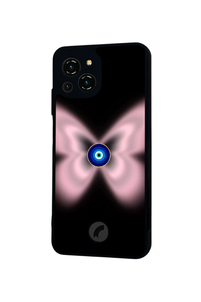 Reeder S23 Pro Max Uyumlu Nazar Tasarımlı Glossy Premium Kılıf