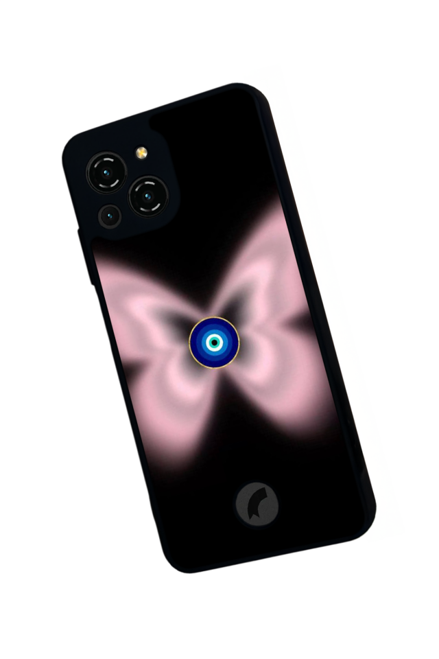 Reeder S23 Pro Max Uyumlu Nazar Tasarımlı Glossy Premium Kılıf