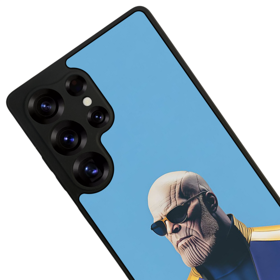 Samsung Galaxy S25 Ultra Uyumlu Thanos Tasarımlı Glossy Premium Kılıf