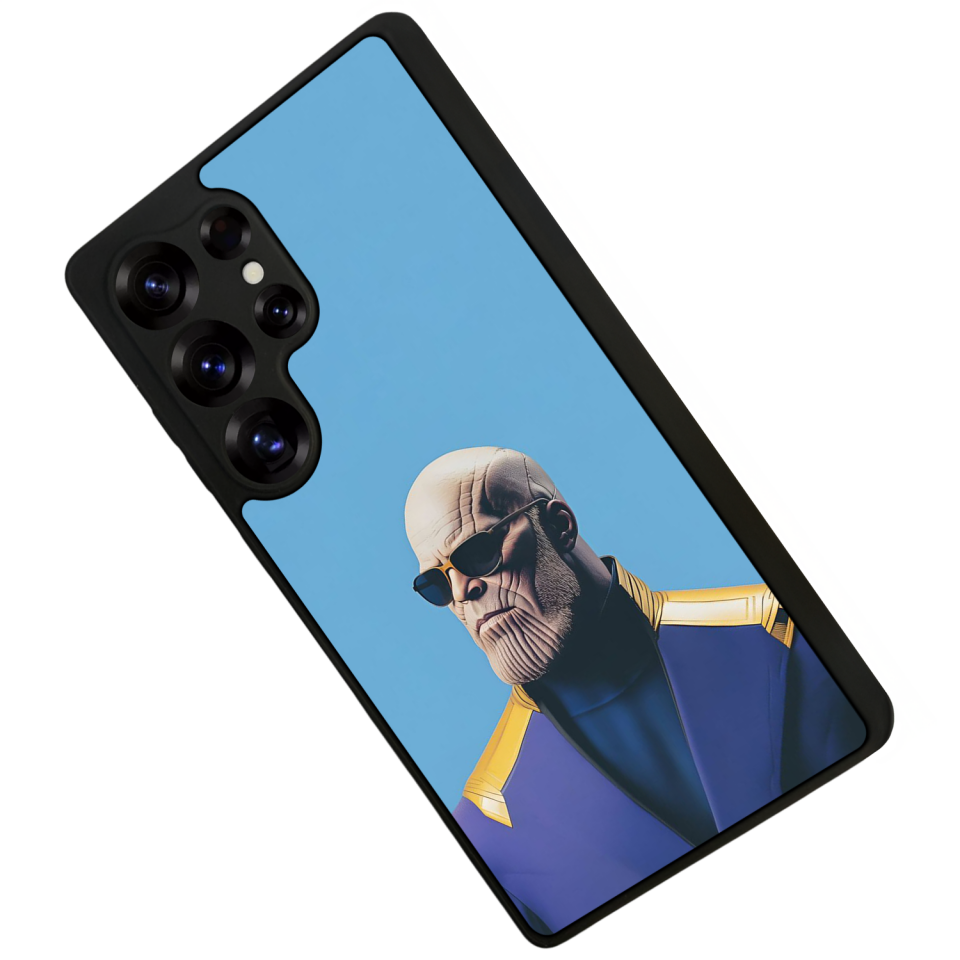 Samsung Galaxy S25 Ultra Uyumlu Thanos Tasarımlı Glossy Premium Kılıf