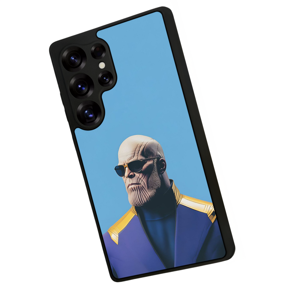Samsung Galaxy S25 Ultra Uyumlu Thanos Tasarımlı Glossy Premium Kılıf
