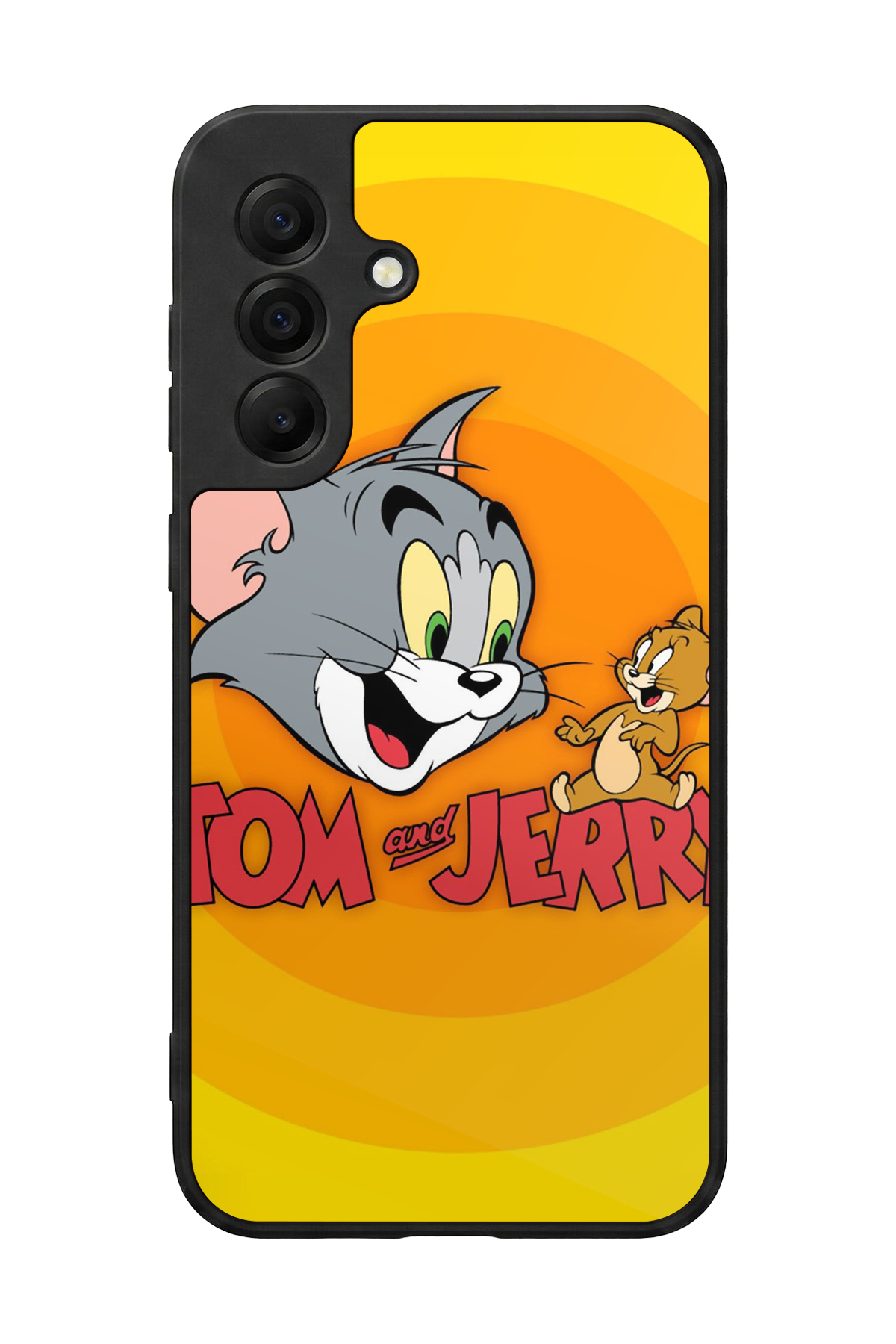 Samsung Galaxy A17 Uyumlu Tom And Jerry Tasarımlı Glossy Premium Kılıf