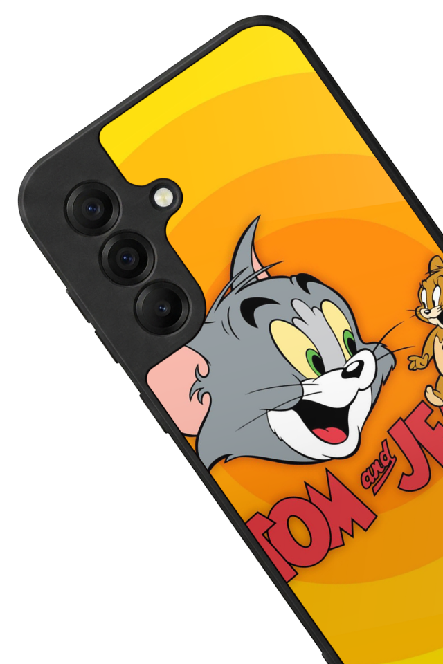 Samsung Galaxy A17 Uyumlu Tom And Jerry Tasarımlı Glossy Premium Kılıf