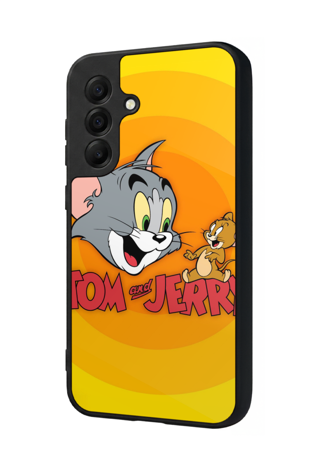 Samsung Galaxy A17 Uyumlu Tom And Jerry Tasarımlı Glossy Premium Kılıf