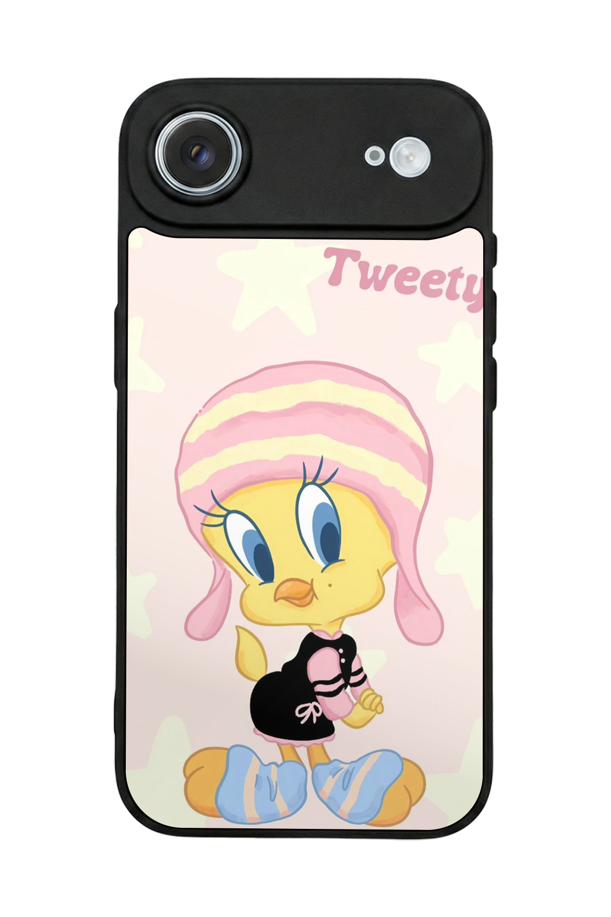 iPhone 17 Air Uyumlu Tweety Tasarımlı Glossy Premium Kılıf