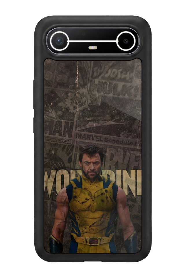 Tecno Spark Slim 5G Uyumlu Wolverine Tasarımlı Glossy Premium Kılıf