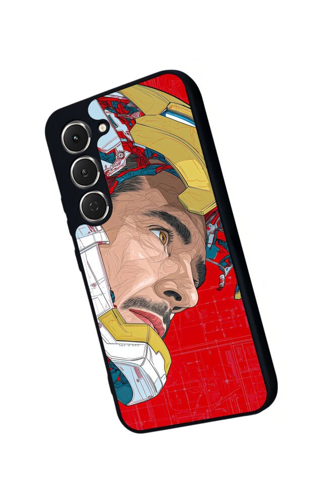 Tecno Spark 40 Pro Uyumlu Iron Man ( Demir Adam ) Tasarımlı Glossy Premium Kılıf