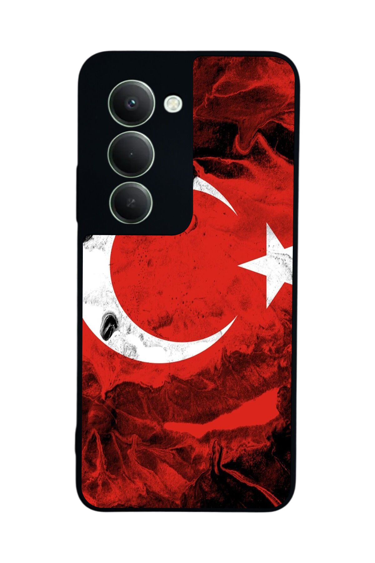Xiaomi Redmi 15 5G Uyumlu Türk Bayragi Tasarımlı Glossy Premium Kılıf