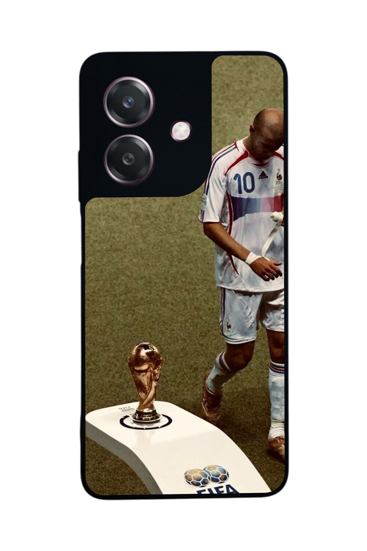 Oppo A3 5G Uyumlu Zidane Tasarımlı Glossy Premium Kılıf