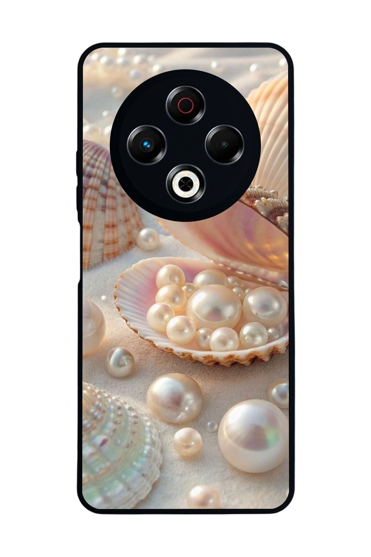 Tecno Spark 30 Uyumlu İnci Tasarımlı Glossy Premium Kılıf