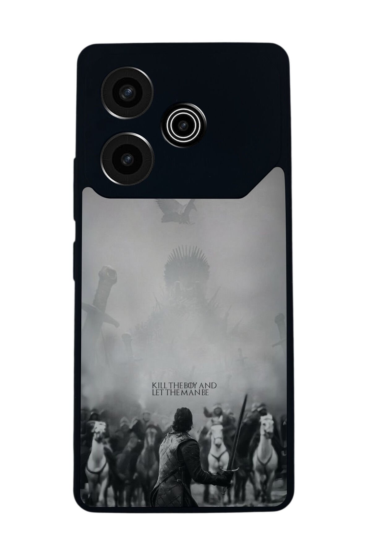 Tecno Pova 6 Uyumlu GameOfThrones Tasarımlı Glossy Premium Kılıf