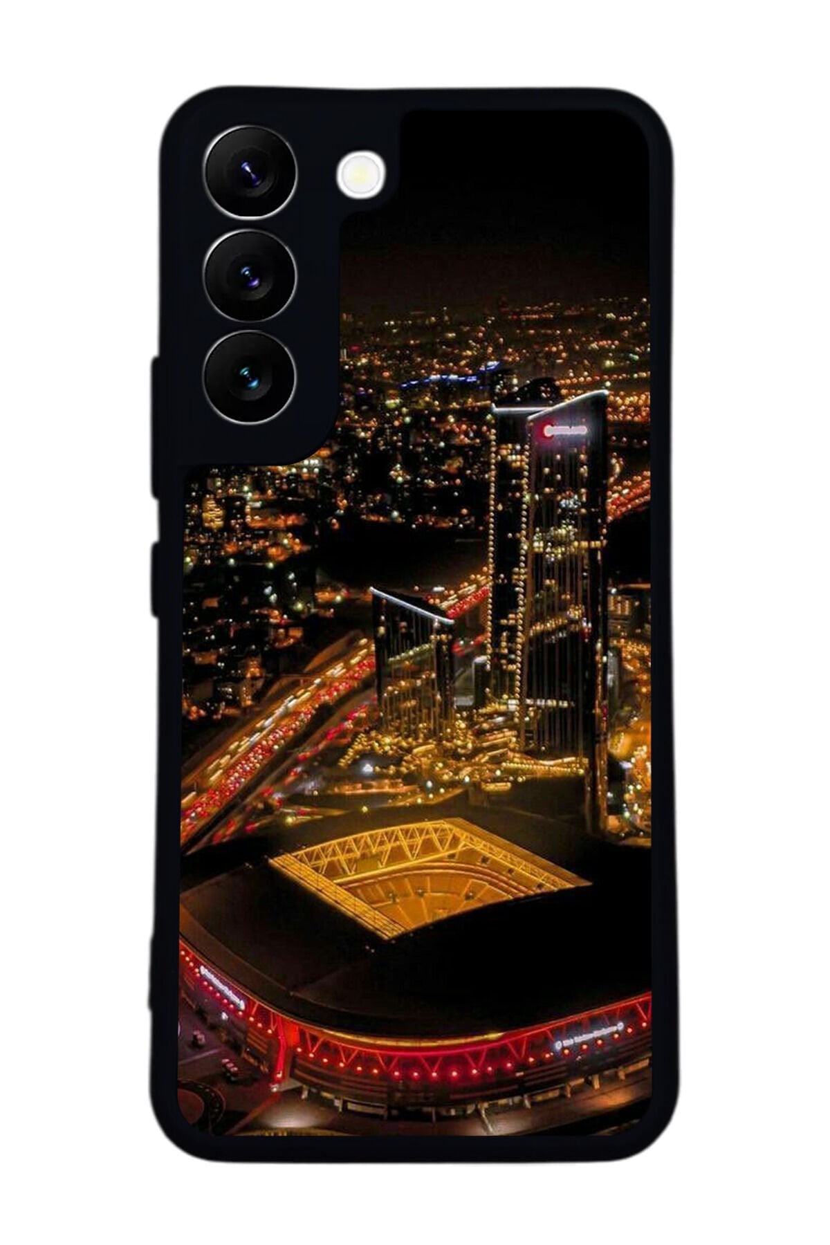 Samsung Galaxy S22 Uyumlu Aslan Tasarımlı Glossy Premium Kılıf