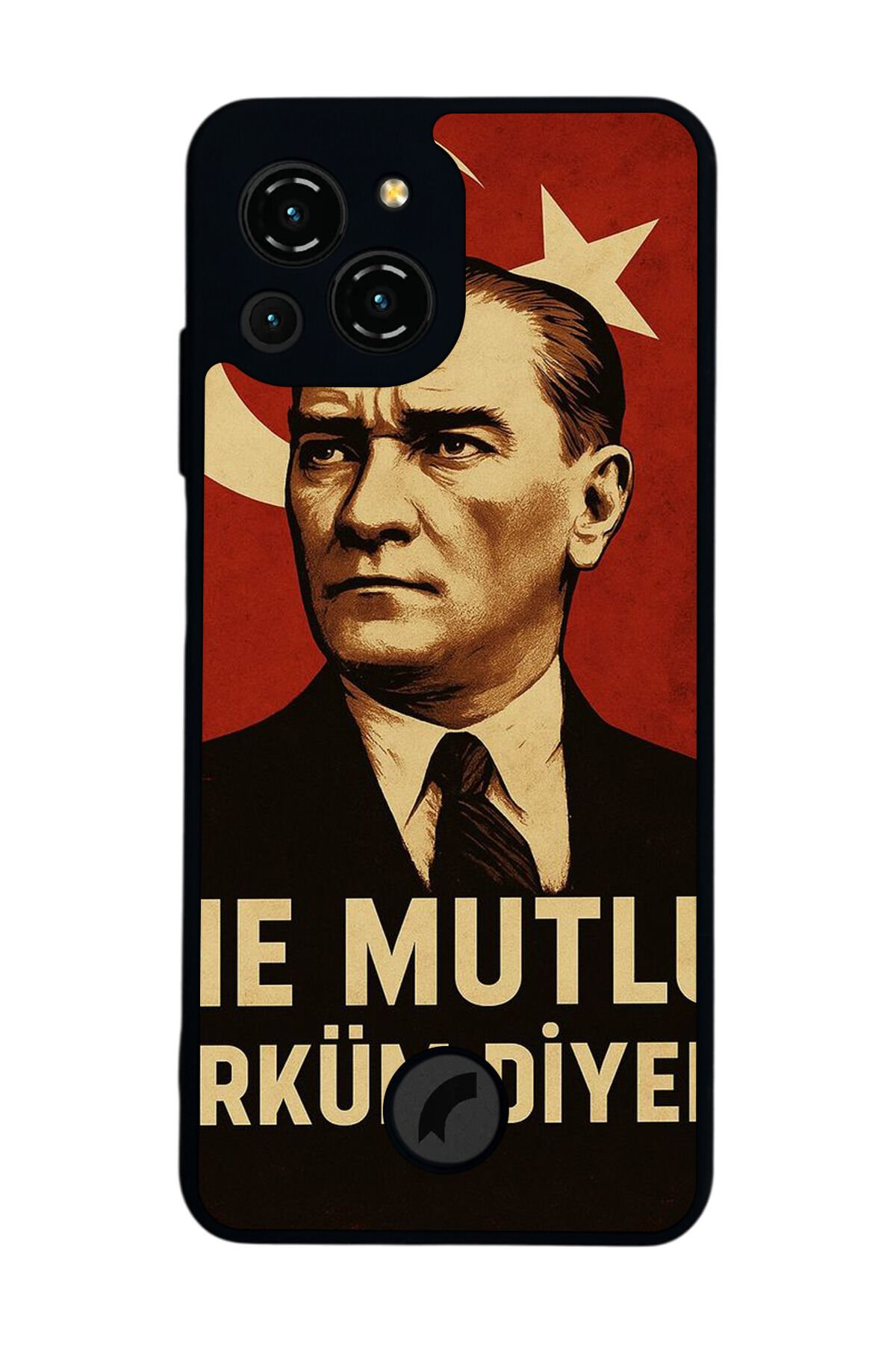 Reeder S23 Pro Max Uyumlu Mustafa Kemal Ataturk Tasarımlı Glossy Premium Kılıf