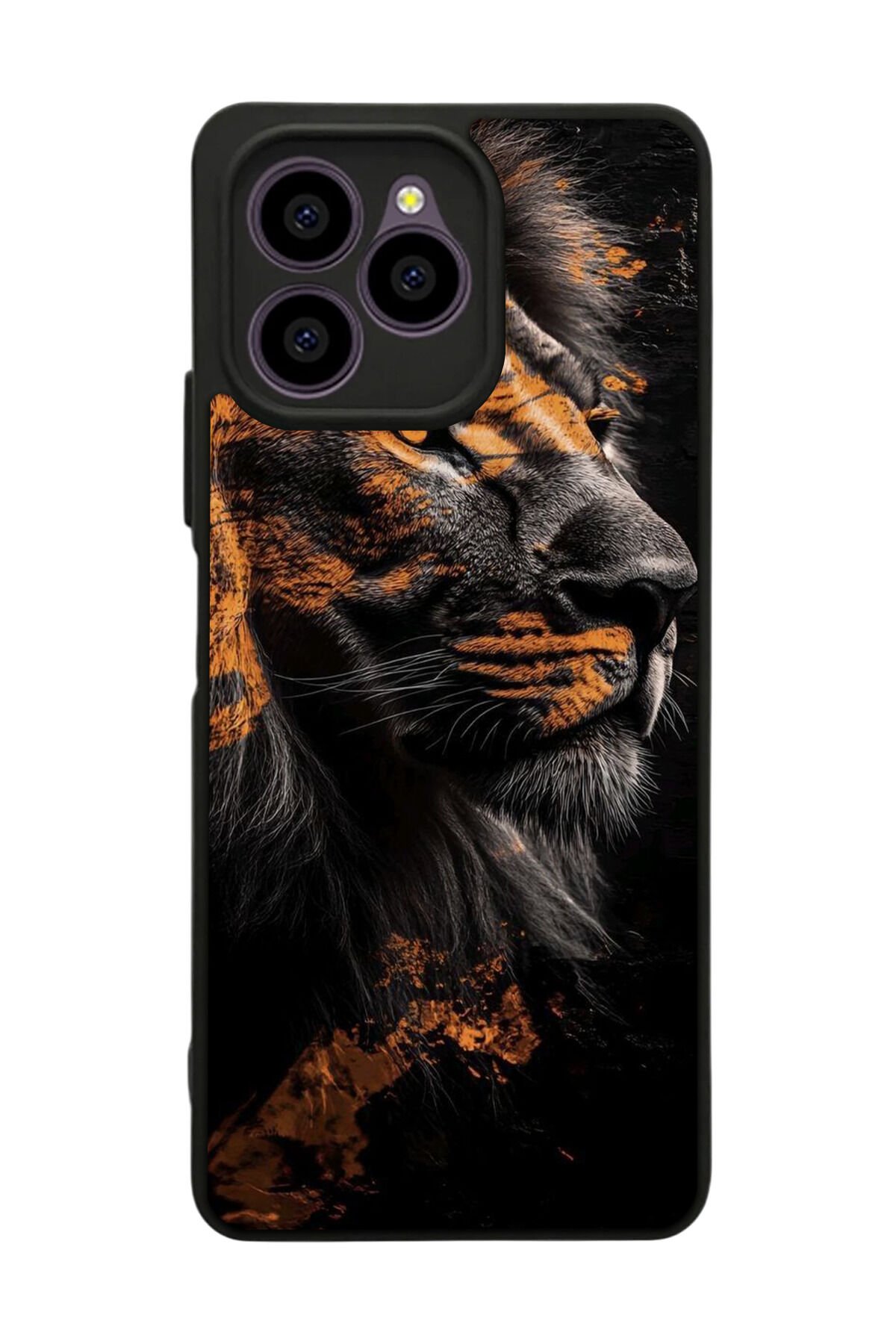 Omix X6 Uyumlu Aslan Tasarımlı Glossy Premium Kılıf